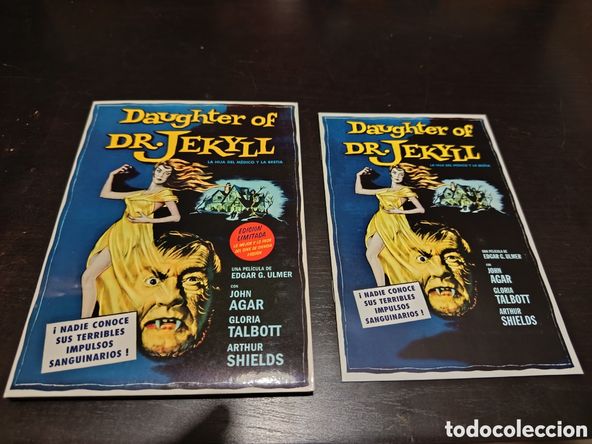 Cin&eacute;ma: Dvd. Daughter of Dr. Jekyll. L&rsquo;Atelier LA n.&ordm; 033. Edici&oacute;n limitada. En formato Amaray. Joya descata