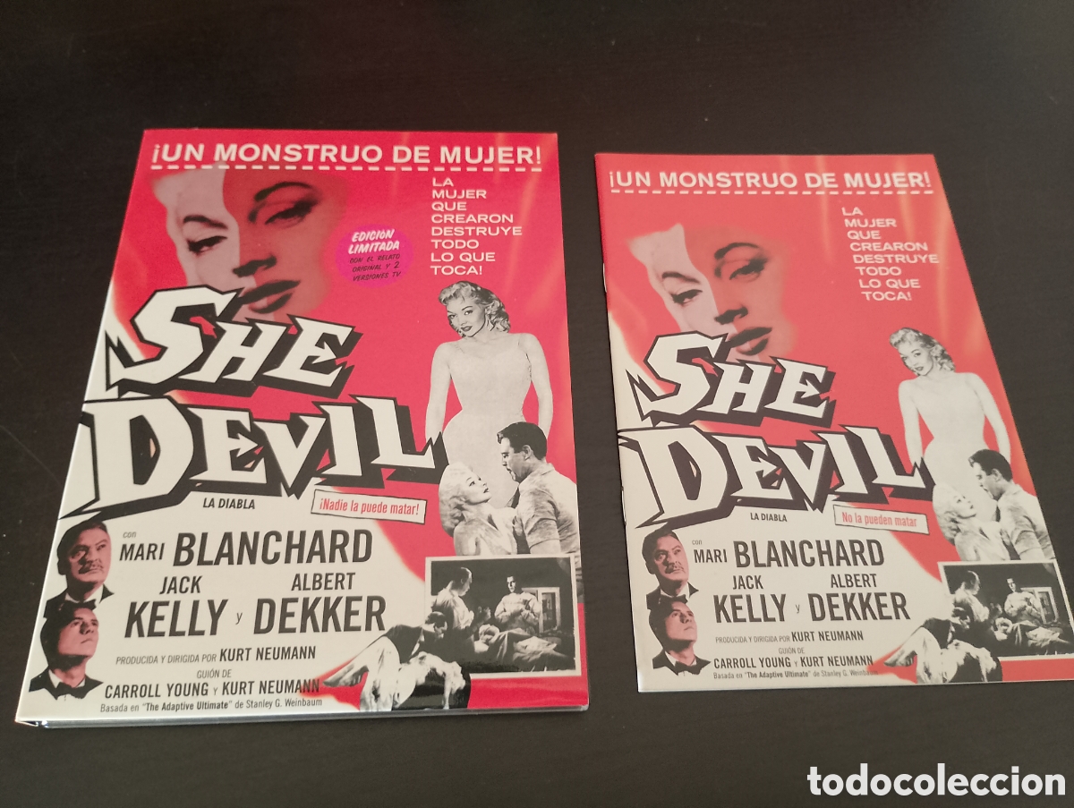 Cin&eacute;ma: Dvd. She Devil. L&rsquo;Atelier LA n.&ordm; 038. Edici&oacute;n limitada. En formato Amaray. Joya descatalogada de la