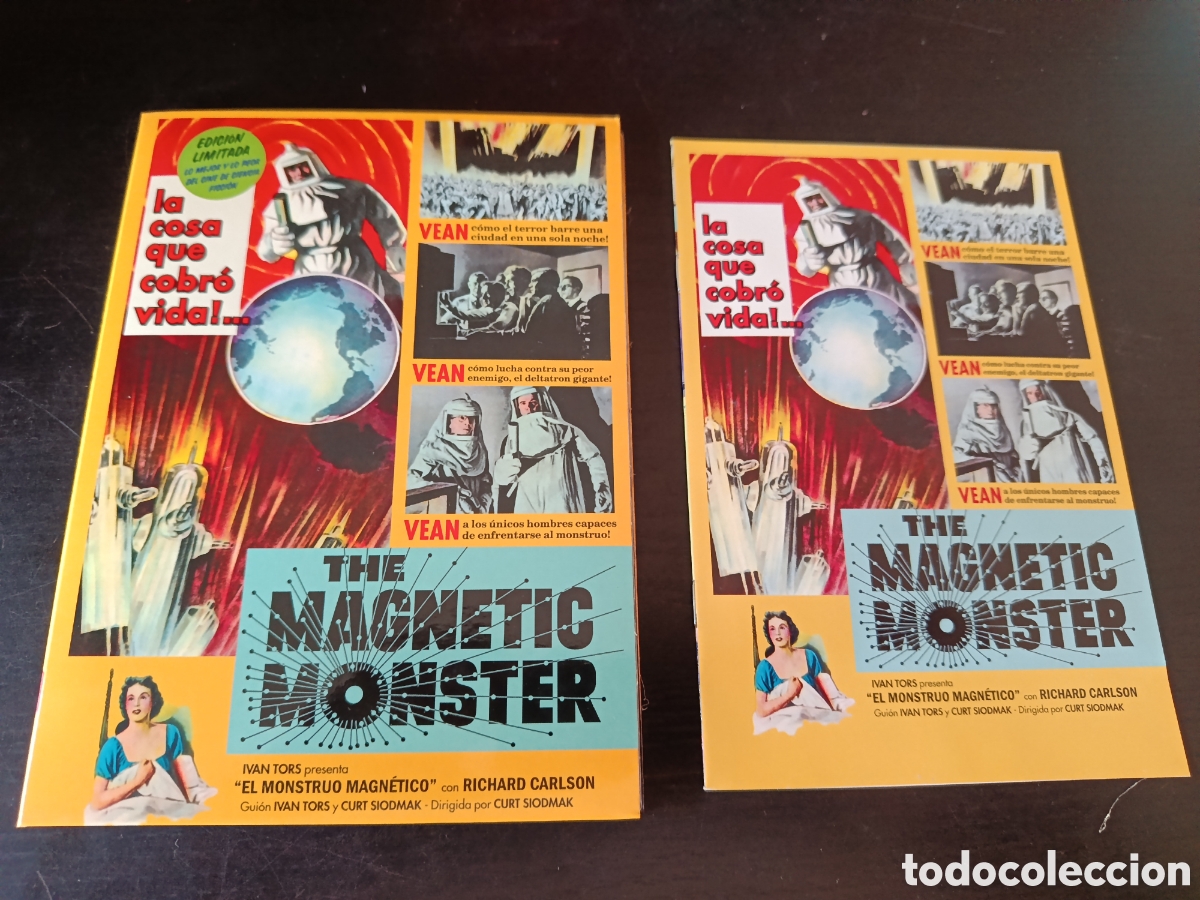 Cin&eacute;ma: Dvd. The Magnetic Monster. L&rsquo;Atelier LA n.&ordm; 043. Edici&oacute;n limitada. En formato Amaray. Joya descatalo