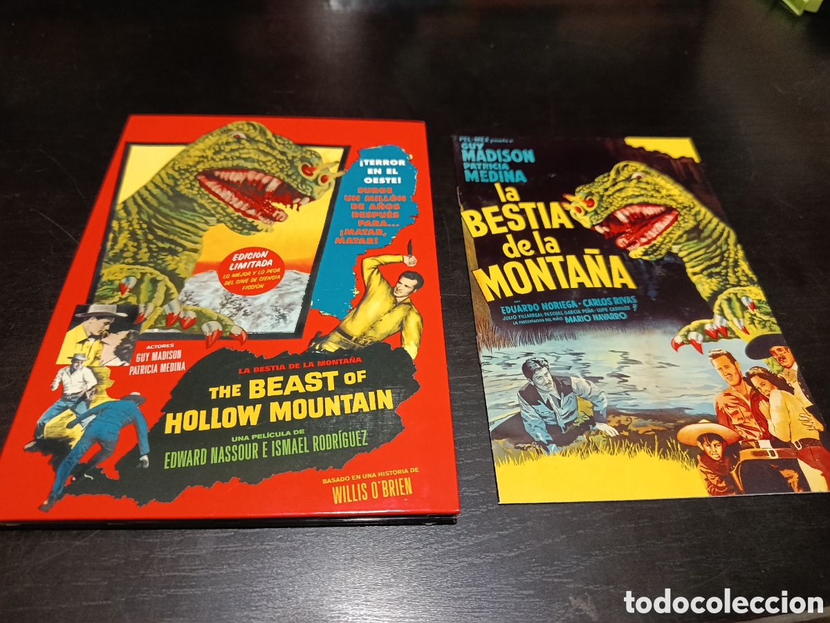 Cinema: Dvd. The Beast of Hollow Mountain. L&rsquo;Atelier LA n.&ordm; 021. Edici&oacute;n limitada. En formato Amaray. Joya d