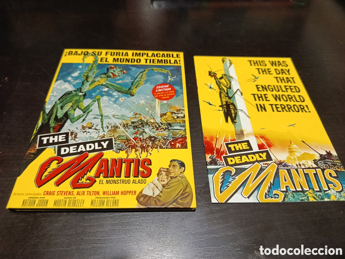 Cinema: Dvd. The Deadly Mantis. L&rsquo;Atelier LA n.&ordm; 026. Edici&oacute;n limitada. En formato Amaray. Joya descatalogad