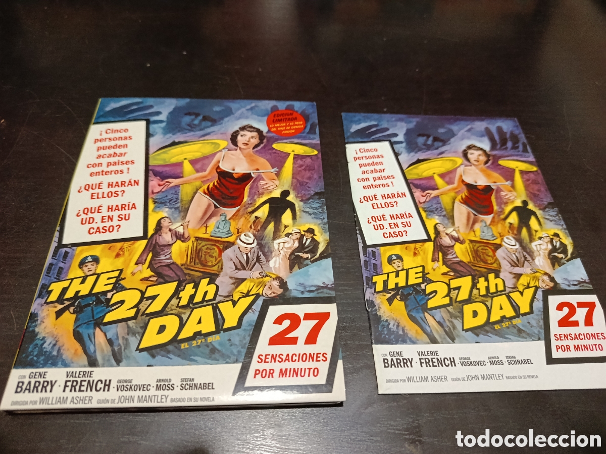 Cinema: Dvd. The 27th Day. L&rsquo;Atelier LA n.&ordm; 031. Edici&oacute;n limitada. En formato Amaray. Joya descatalogada de