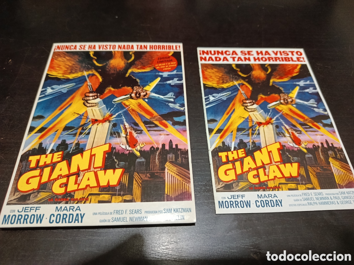 Cine: Dvd. The Giant Claw. L&rsquo;Atelier LA n.&ordm; 032. Edici&oacute;n limitada. En formato Amaray. Joya descatalogada d