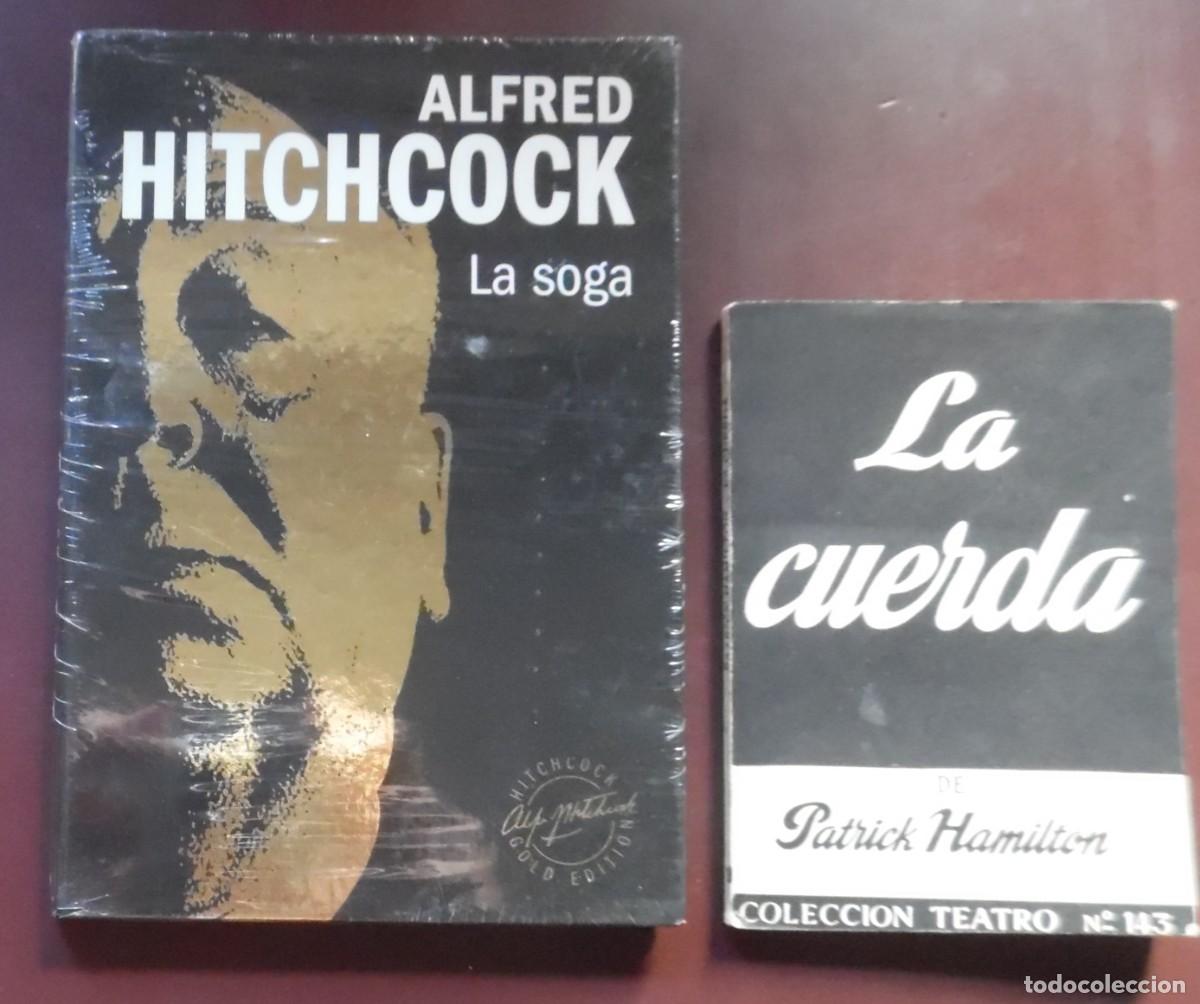 Cine: Alfred Hitchcock, La soga, gold ed. precintada, con James Stewart + La cuerda, de Patrick Hamilton