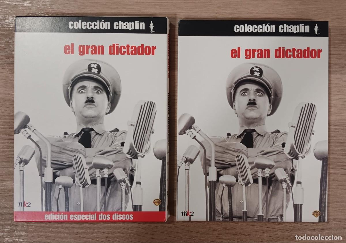 Cine: PELICULA DVD COLECCION CHAPLIN 2 DISCOS EDICION ESPECIAL EL GRAN DICTADOR