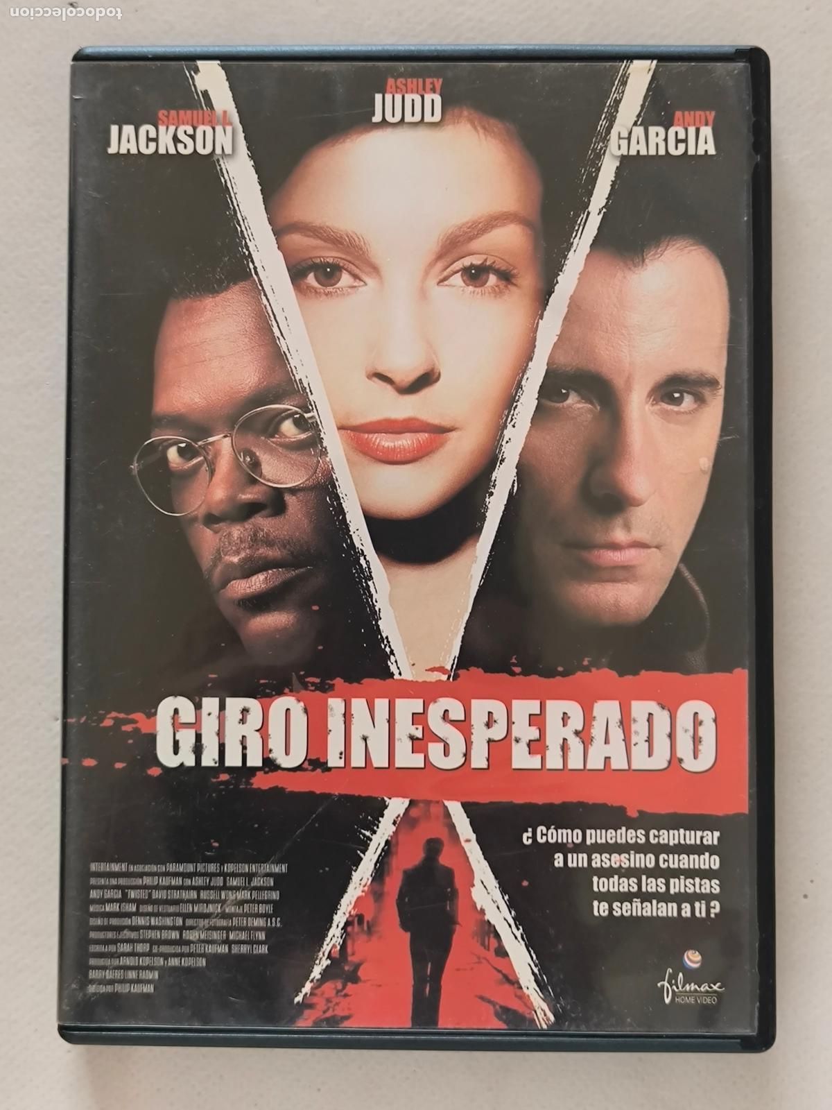 Cinema: DVD GIRO INESPERADO - SAMUEL L. JACKSON (103)