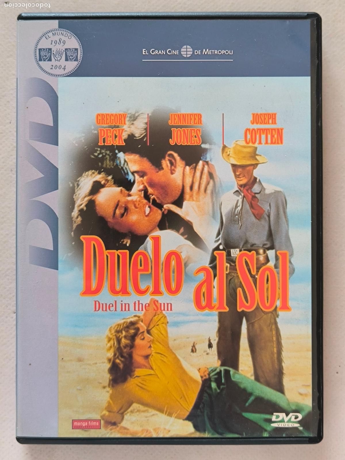Cine: DVD DUELO AL SOL (DUEL IN THE SUN) - GREGORY PECK (104)