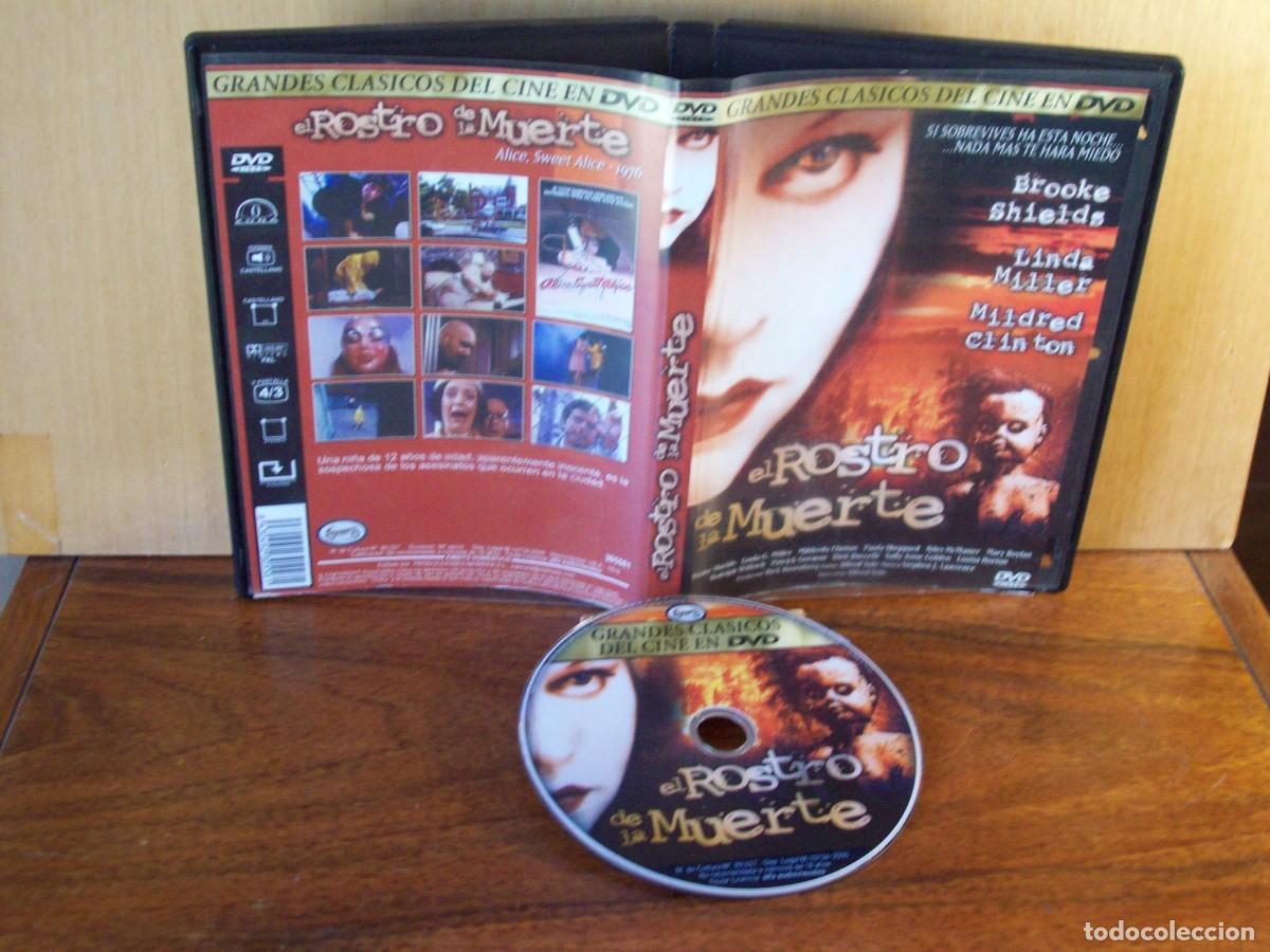 Cine: EL ROSTRO DE LA MUERTE - BROOKE SHIELDS - LINDA MILLER - MILDRED CLINTON - DVD