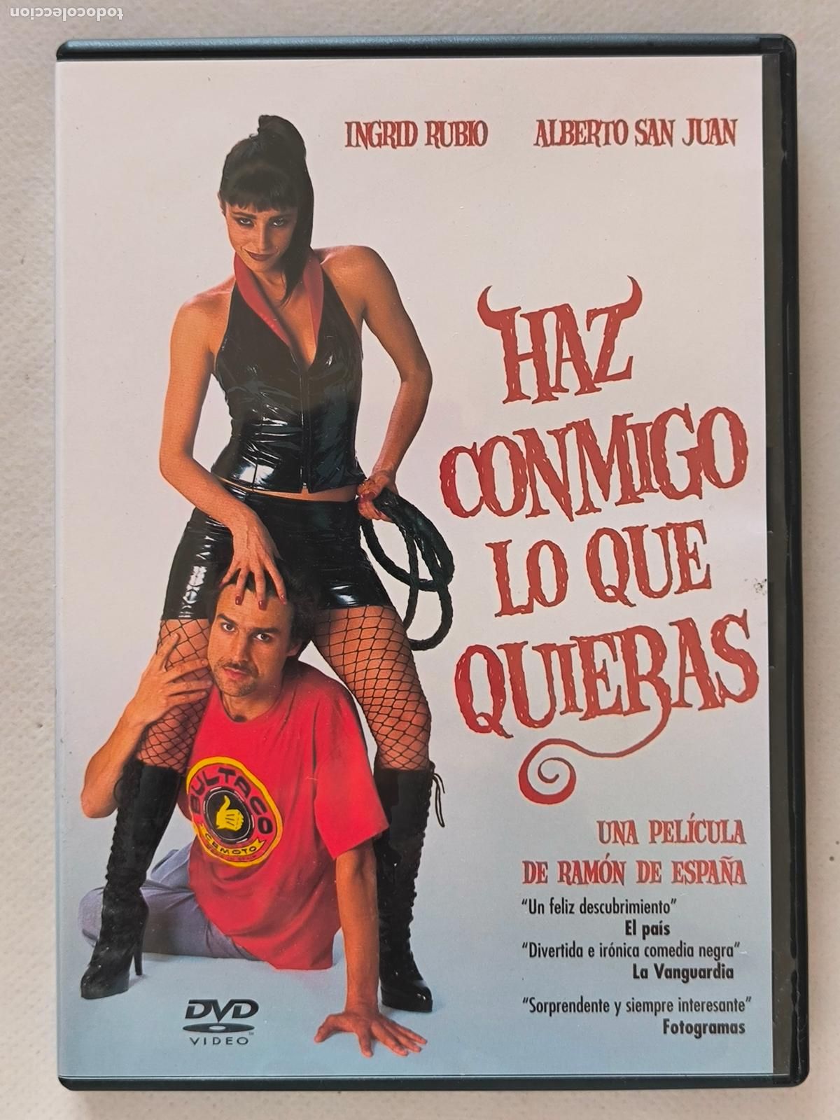 Cine: DVD HAZ CONMIGO LO QUE QUIERAS - INGRID RUBIO, ALBERTO SAN JUAN (110)