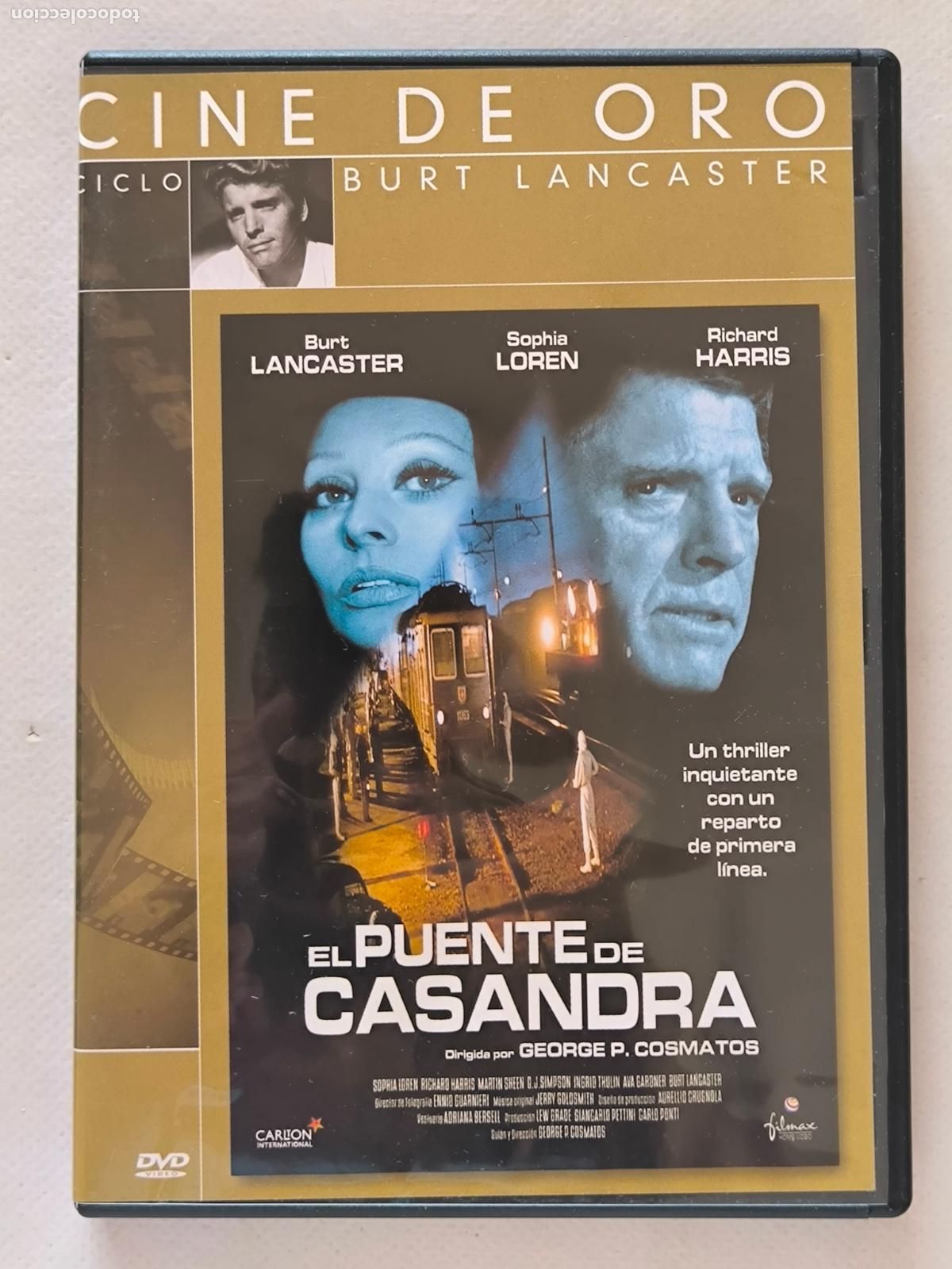 Cine: DVD EL PUENTE DE CASANDRA - BURT LANCASTER (110)