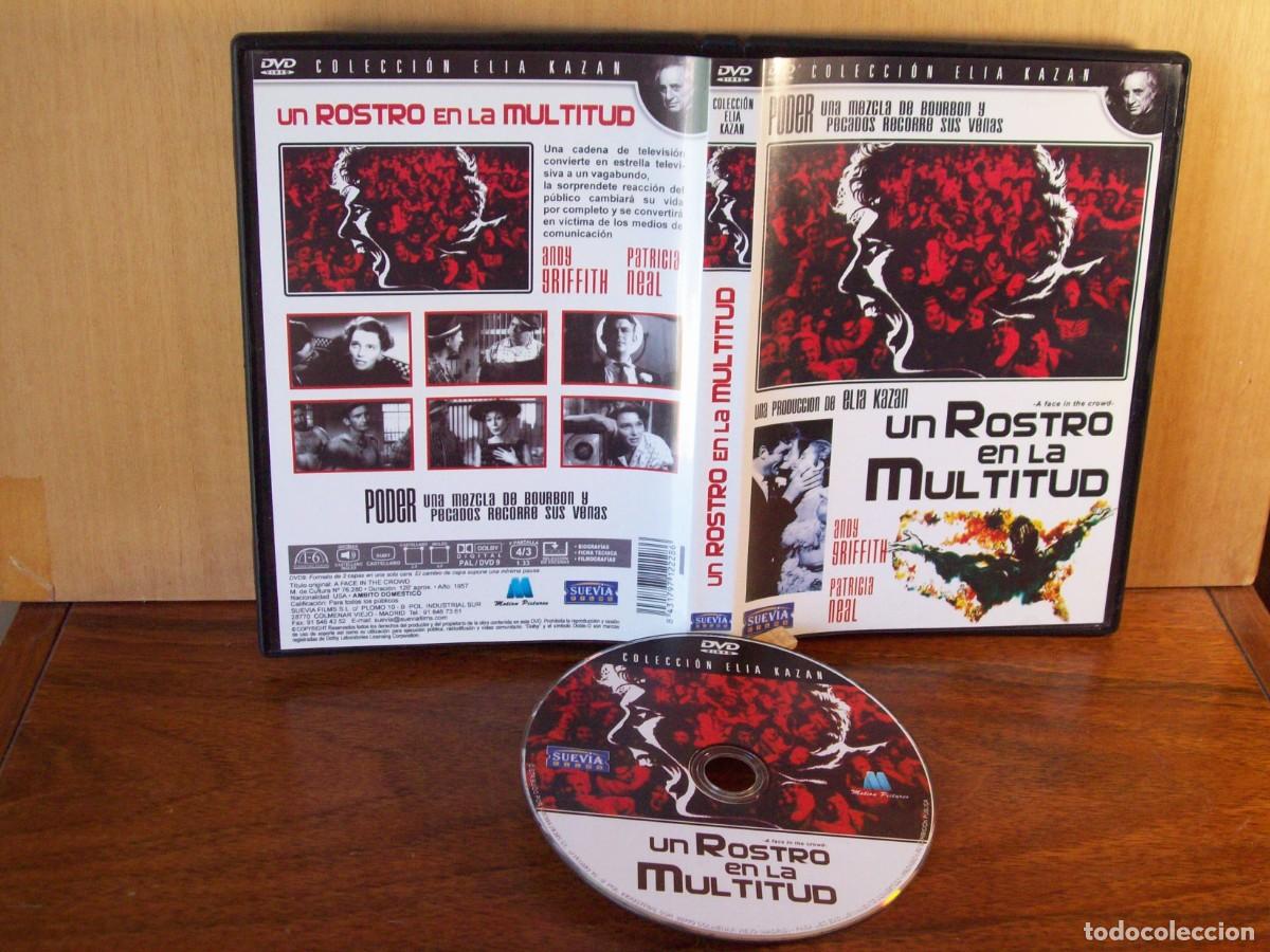 Cine: UN ROSTRO EN LA MULTITUD - ANDY GRIFFITH - PATRICIA NEAL - DVD COLECCION ELIA KAZAN EN B/NEGRO
