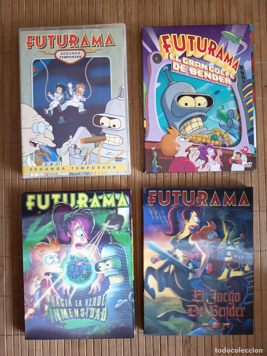 Cine: Futurama: temporada 2 + 3 pel&iacute;culas