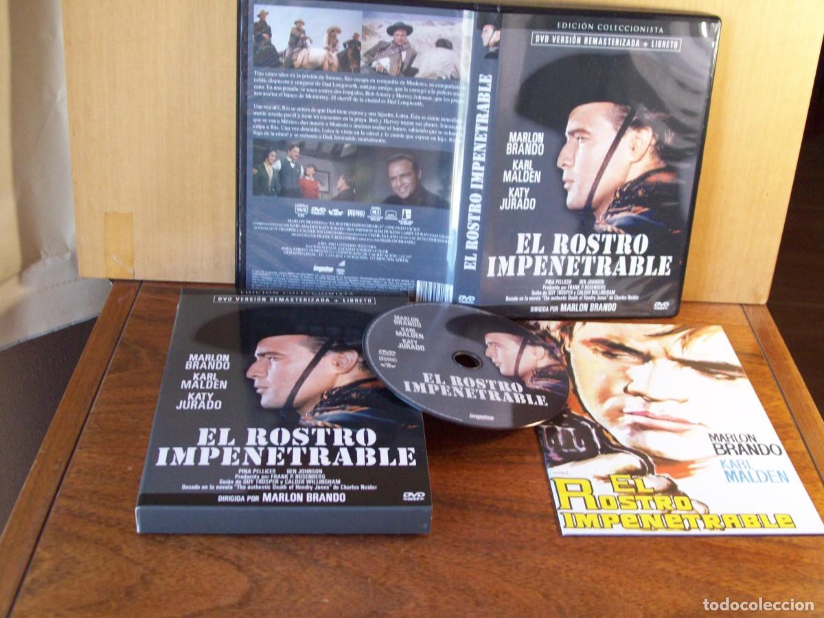 Cine: EL ROSTRO IMPENETRABLE - MARLON BRANDO - KARL MALDEN - KATY JURADO - DVD ESTUCHE CARTON