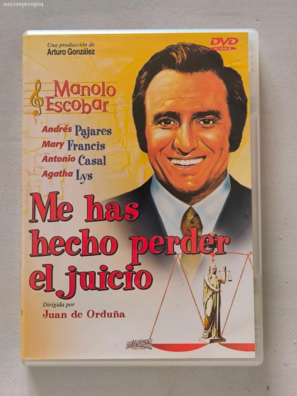 Cine: DVD ME HAS HECHO PERDER EL JUICIO - MANOLO ESCOBAR (163)