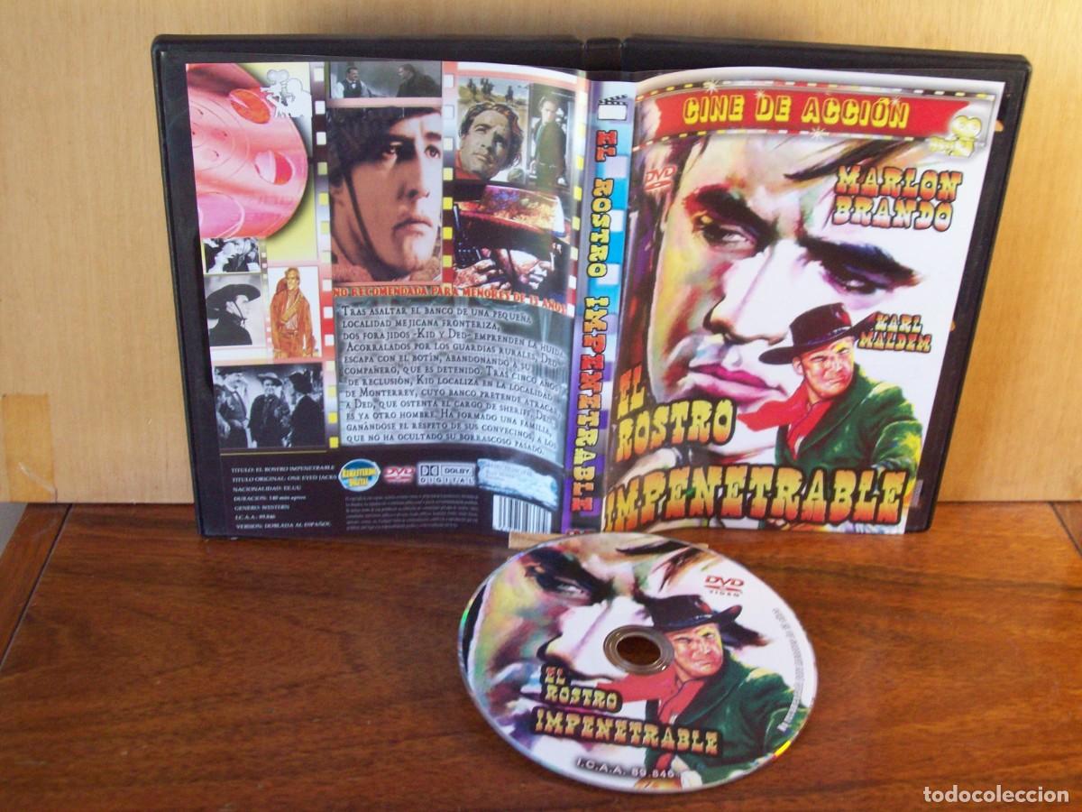 Cine: EL ROSTRO IMPENETRABLE - MARLON BRANDON - KARL MALDEM - DVD