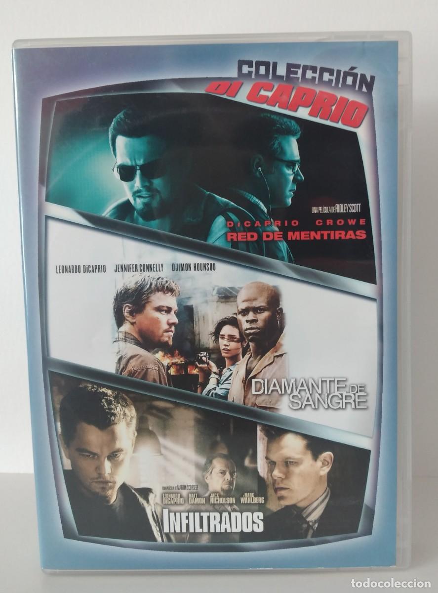 Cine: DVD: Colecci&oacute;n Di Caprio (3 DVD) &ndash; Red de mentiras + Diamante de sangre + Infiltrados