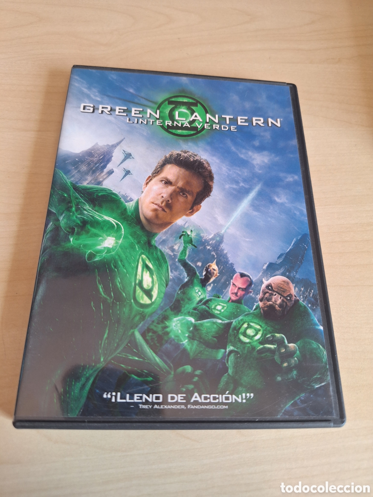 Cine: RD9 green lantern linterna verde DVD SEGUNDAMANO