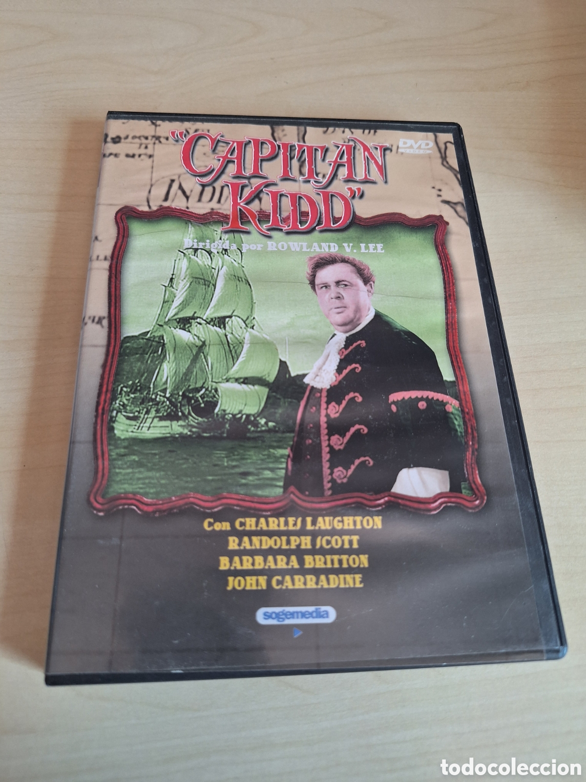 Cine: RD9 capitan kidd DVD SEGUNDAMANO