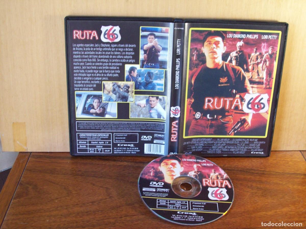 Cine: RUTA 666 - LOU DIAMOND PHILLIPS - LORI PETTY - STEVEN WILLIAMS - DVD