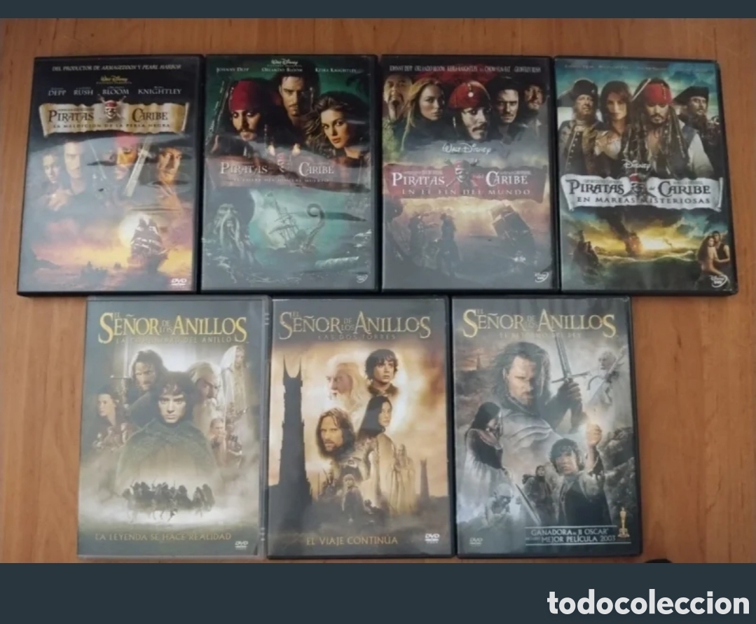 Cine: Saga Piratas y se&ntilde;or de los anillos