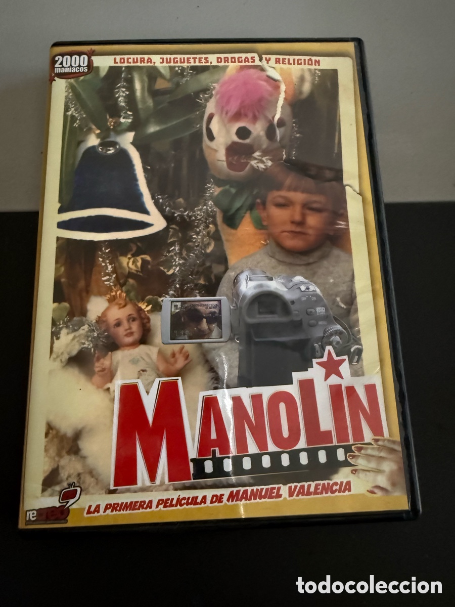 Cine: DVD. MANOLIN. Manuel Valencia. 2000 Maniacos