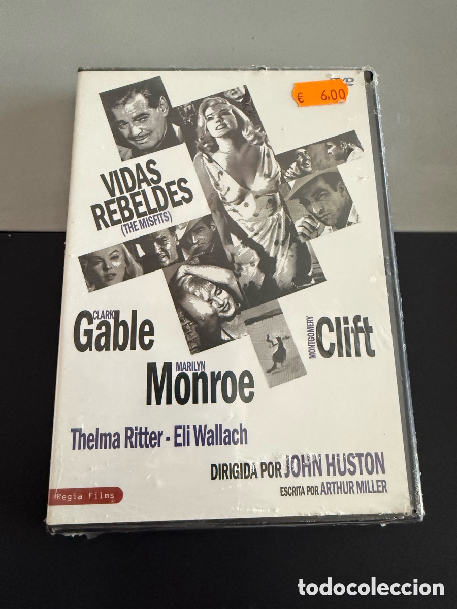 Cine: DVD. VIDAS REBELDES. ( Marilyn MONROE ). PRECINTADO