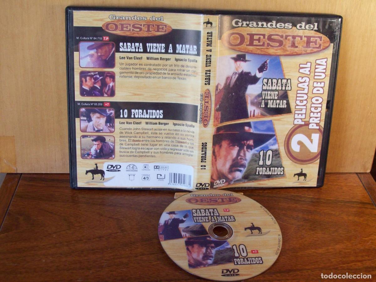 Cinema: SABATA VIENE A MATAR + 10 FRAJIDOS - 2 PELICULAS EN 1 DVD