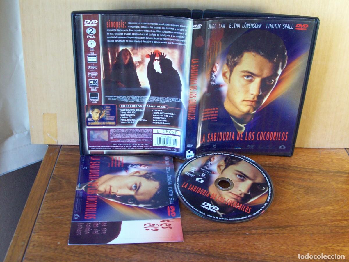 Cine: LA SABIDURIA DE LOS COCODRILOS - JUDE LAW - ELINA LOWENSOHN - TIMOTHY SPALL - DVD