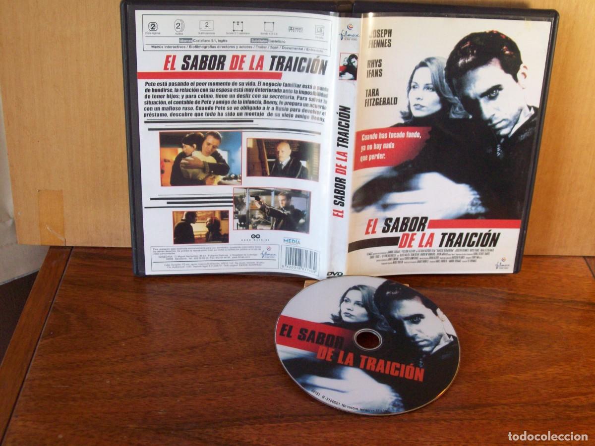 Cine: EL SABOR DE LA TRAICION - JOSEPH FIENNES - RHYS IFANS - TARA FITZGERALD - DVD