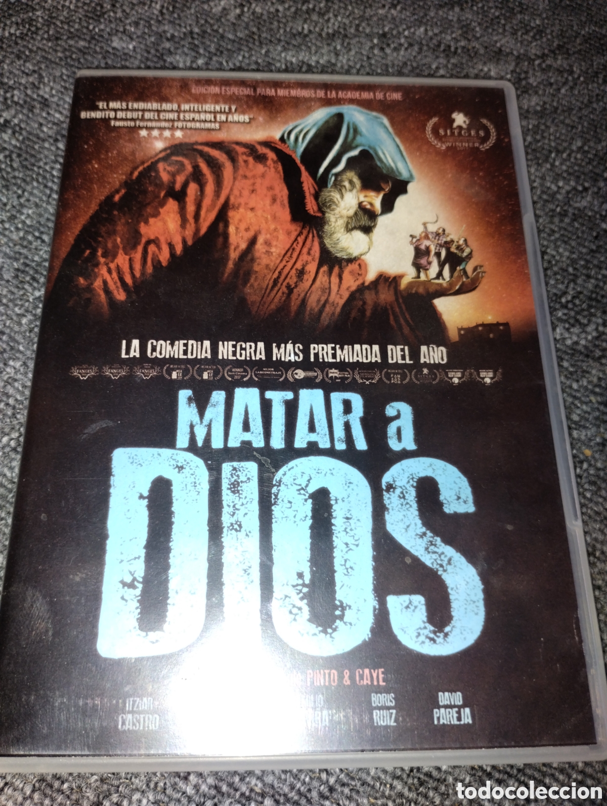 Cine: Matar a dios DVD goyas