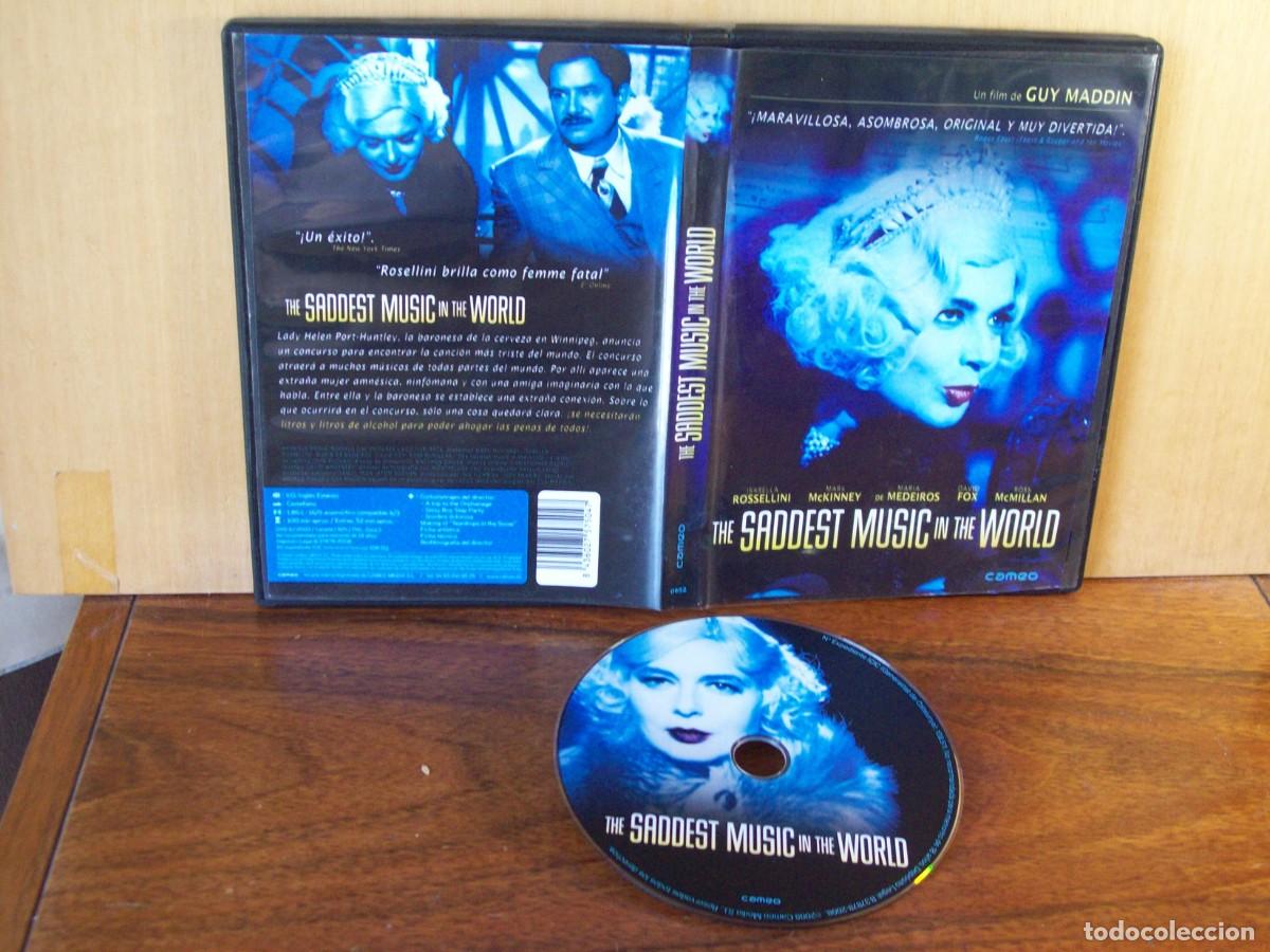 Cine: THE SADDEST MUSIC IN THE WORLD - ISABELLA ROSSELLINI - MARK McKINNEY - DAVID FOX - DVD