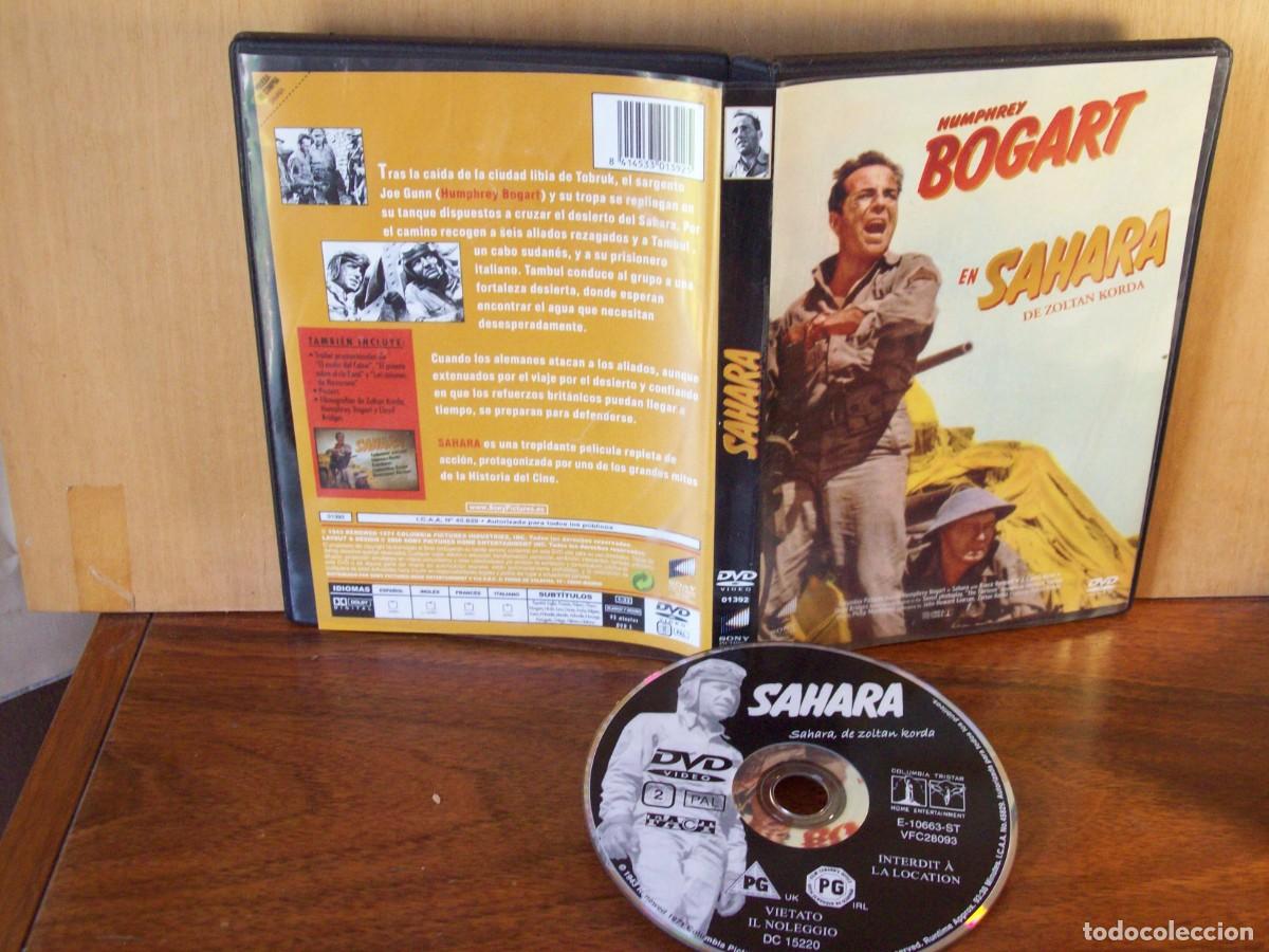 Cine: SAHARA - HUMPHREY BOGART - BRUCE BENNET - DVD EN BLANCO Y NEGRO