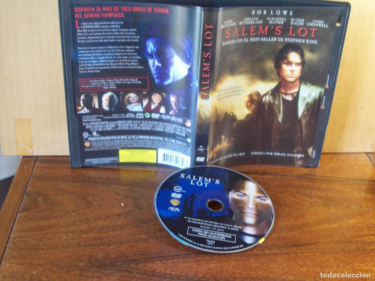 Cine: SALEM'S LOT - ROW LOWE - ANDRE BRAUCHER - DONALD SUTHERLAND - RUTGER HAUER - DVD