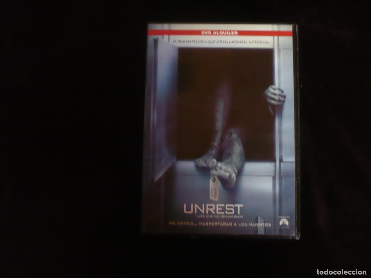 Cine: unrest - los que no descansan - dvd casi como nuevo