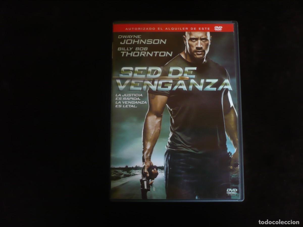 Cine: sed de venganza - dwayne johnson - dvd casi como nuevo