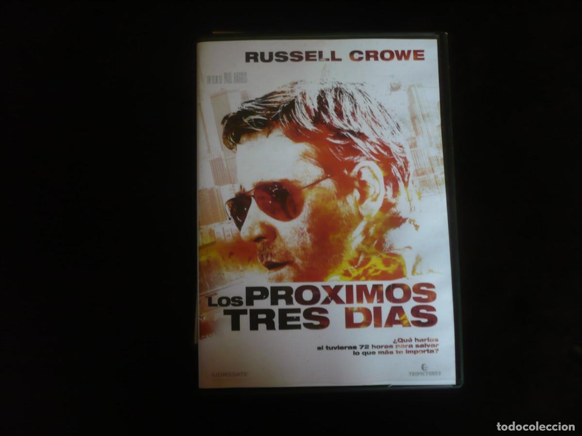Cine: los proximos tres dias - russell crowe - dvd casi como nuevo