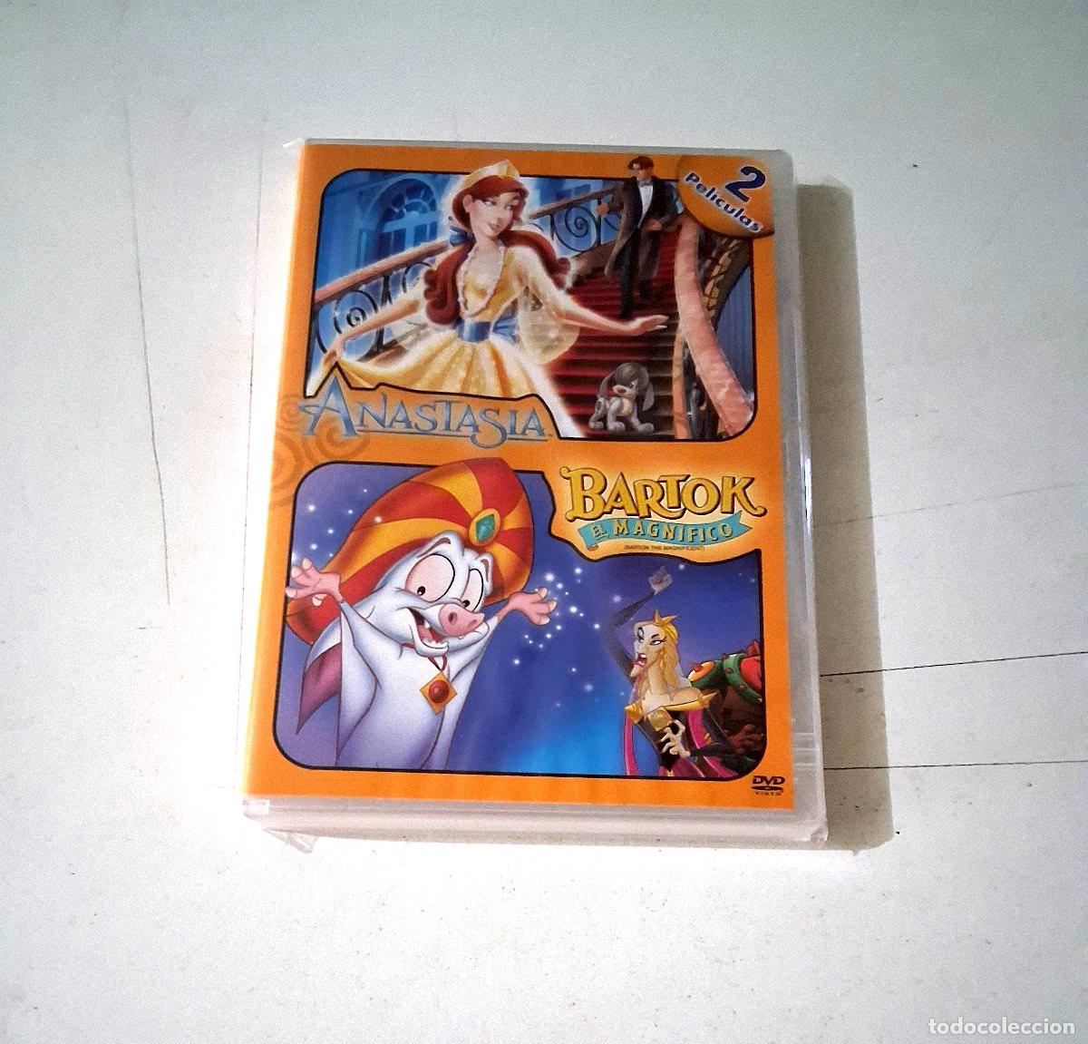 Cine: DVD &rdquo;ANASTASIA / BARTOK EL MAGNIFICO&rdquo; 2DVD COMO NUEVO