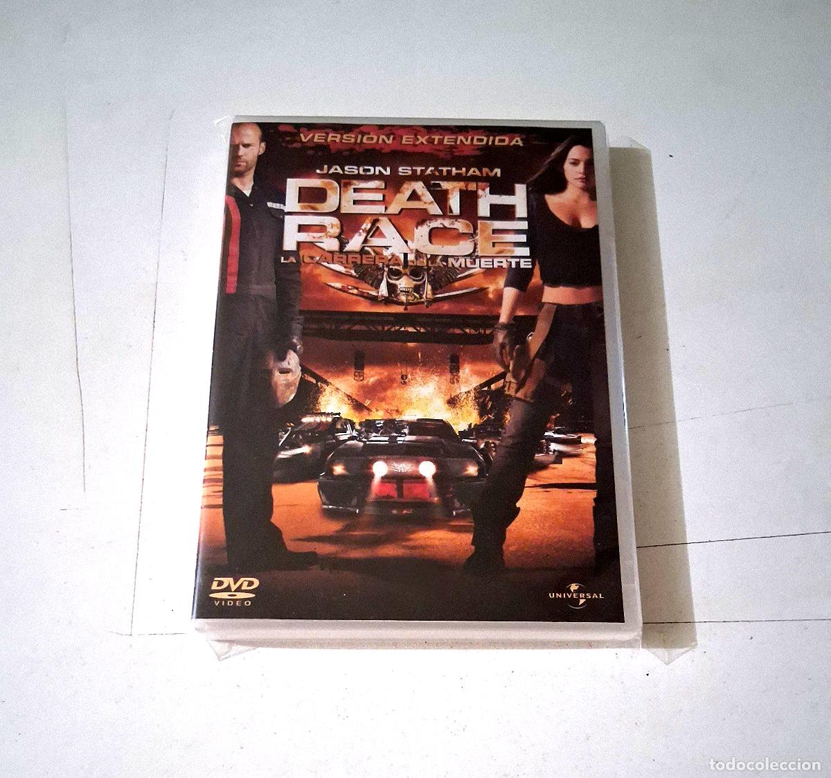 Cine: DVD &rdquo;DEATH RACE (VERSION EXTENDIDA)&rdquo; JASON STATHAM PAUL W S ANDERSON TYRESE GIBS