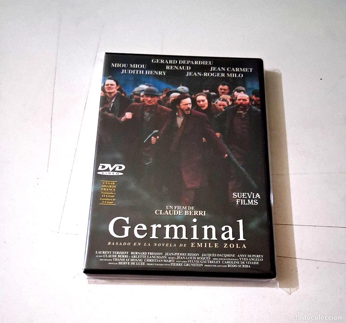 Cine: DVD &rdquo;GERMINAL&rdquo; CLAUDE BERRI GERARD DEPARDIEU MIOU MIOU RENAUD JEAN CARMET