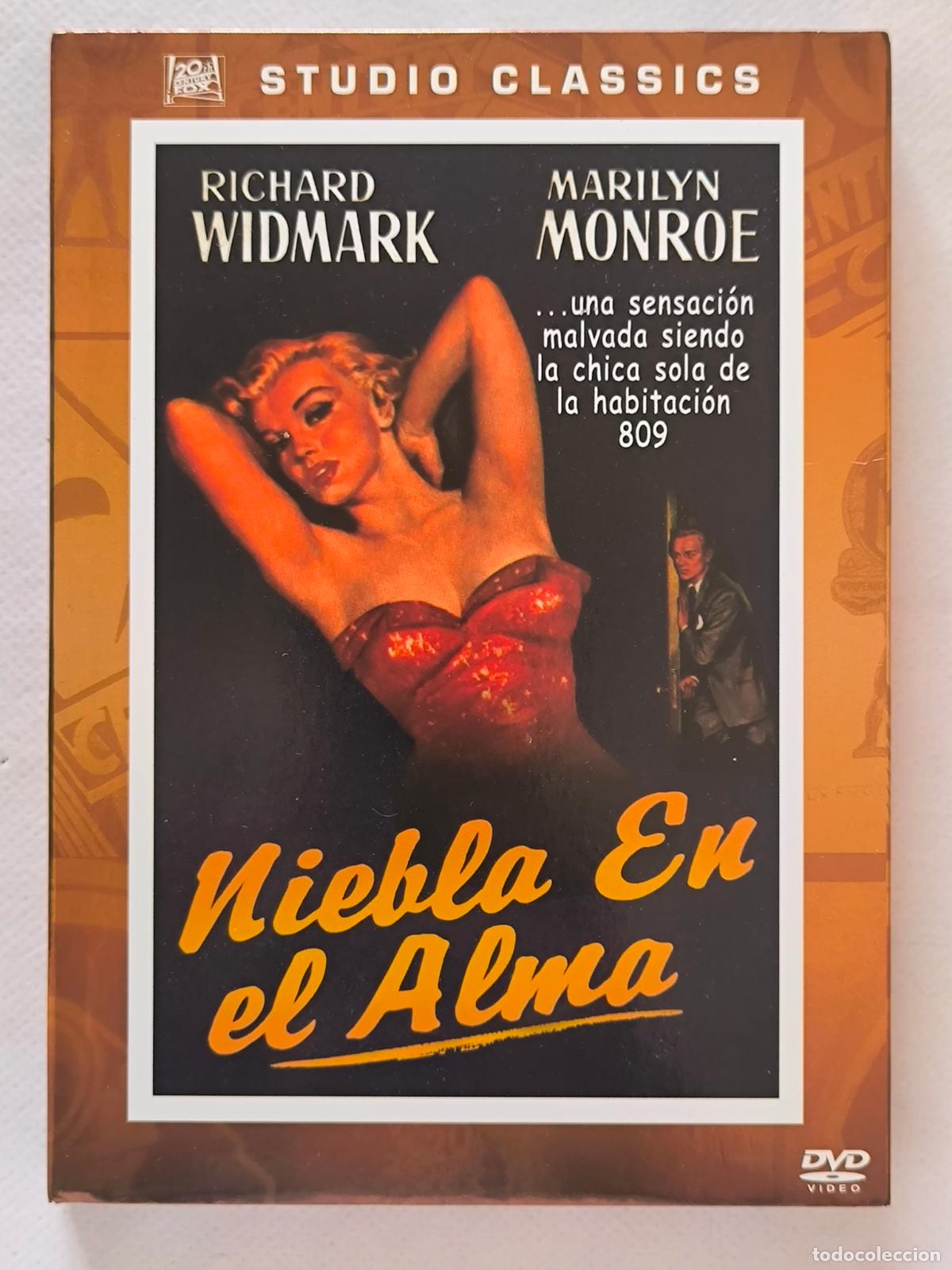 Cine: DVD NIEBLA EN EL ALMA - MARILYN MONROE (213)