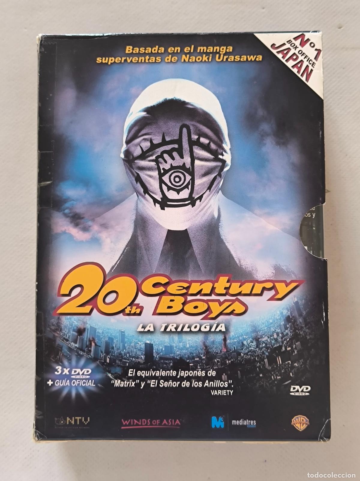 Cine: DVD 20TH CENTURY BOYS - LA TRILOGIA - 3 DVD'S + LIBRETO (214)