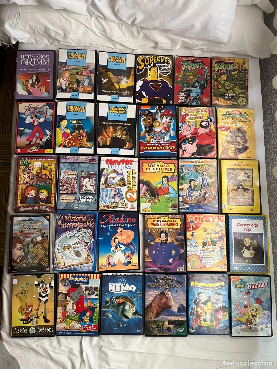 Cine: LOTE 30 DVDS DE ANIMACION EN CASTELLANO DVD CINE