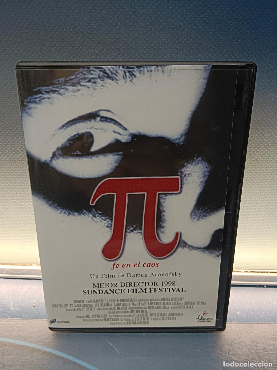 Cine: pelicula en DVD PI ,FE EN EL CAOS de DARREN ARONOFSKY