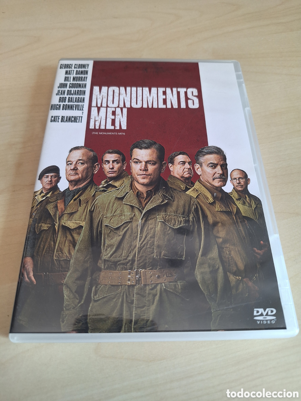 Cine: RD12 monuments men DVD SEGUNDAMANO