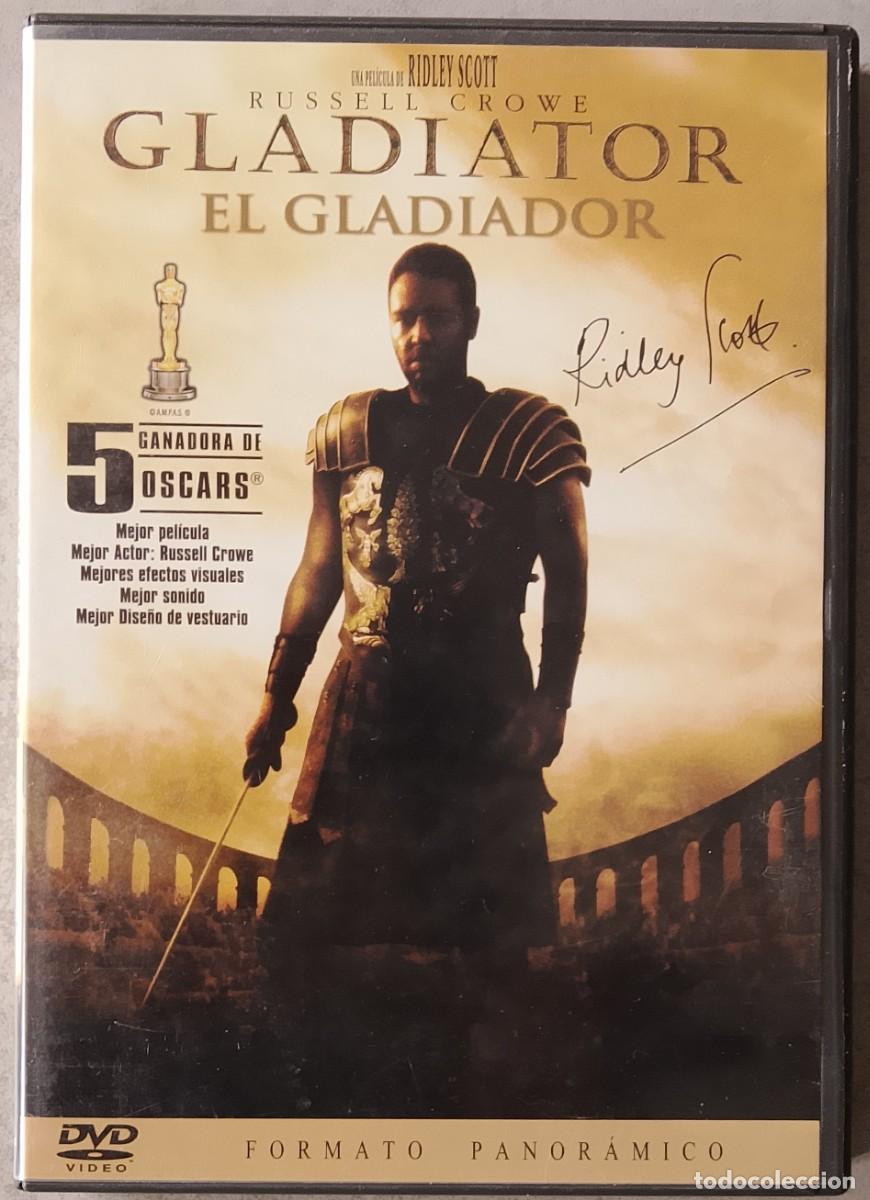 Cine: Gladiator &rdquo;El Gladiador&rdquo;. Pel&iacute;cula DVD.