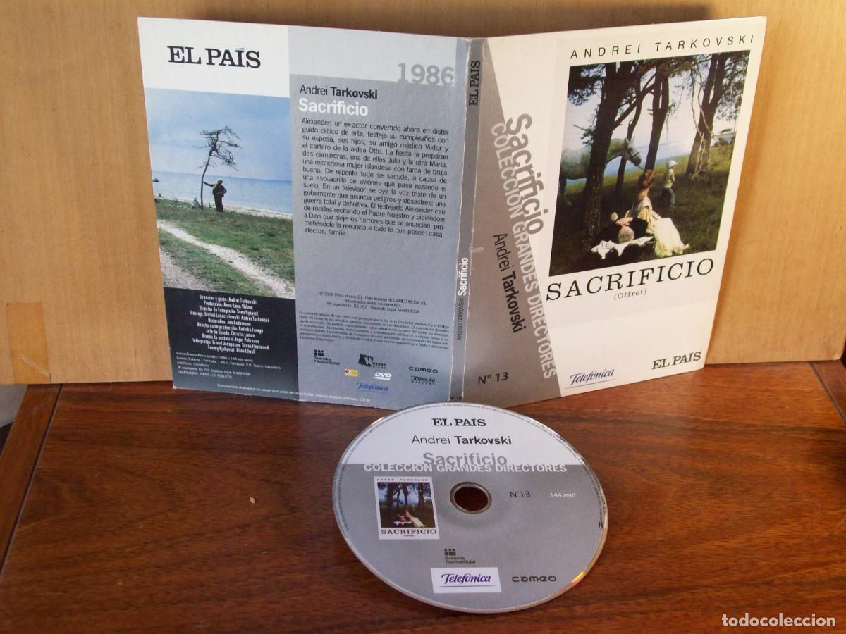 Cine: SACRIFICIO -ERLAND JOSEPHON - SUSAN FLETWOOD - DVD TAPAS DE CARTON EDICION EL PAIS
