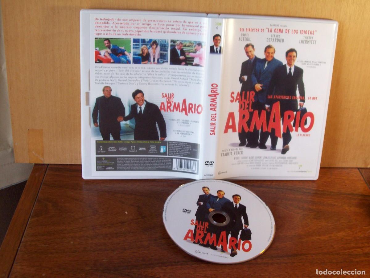 Cine: SALIR DEL ARMARIO - DANIEL AUTEUIL - GERARD DEPARDIEU - THIERRY LHERMITTE - DVD