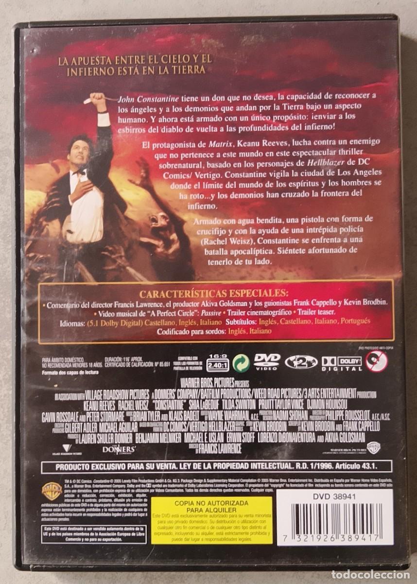 Cine: Constantine. Pel&iacute;cula en DVD. - Foto 2