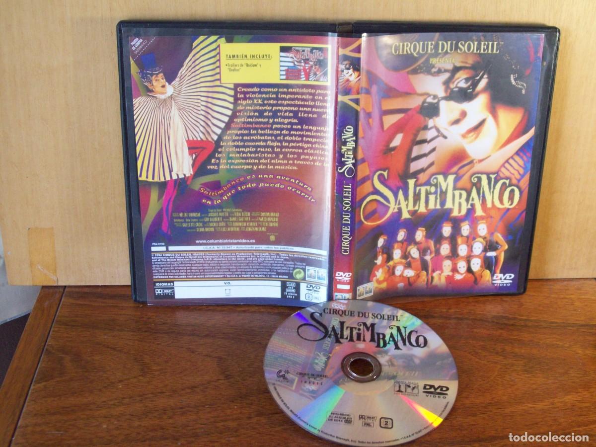 Cinema: CIRQUE DU SOLEIL - SALTIMBANCO - DVD