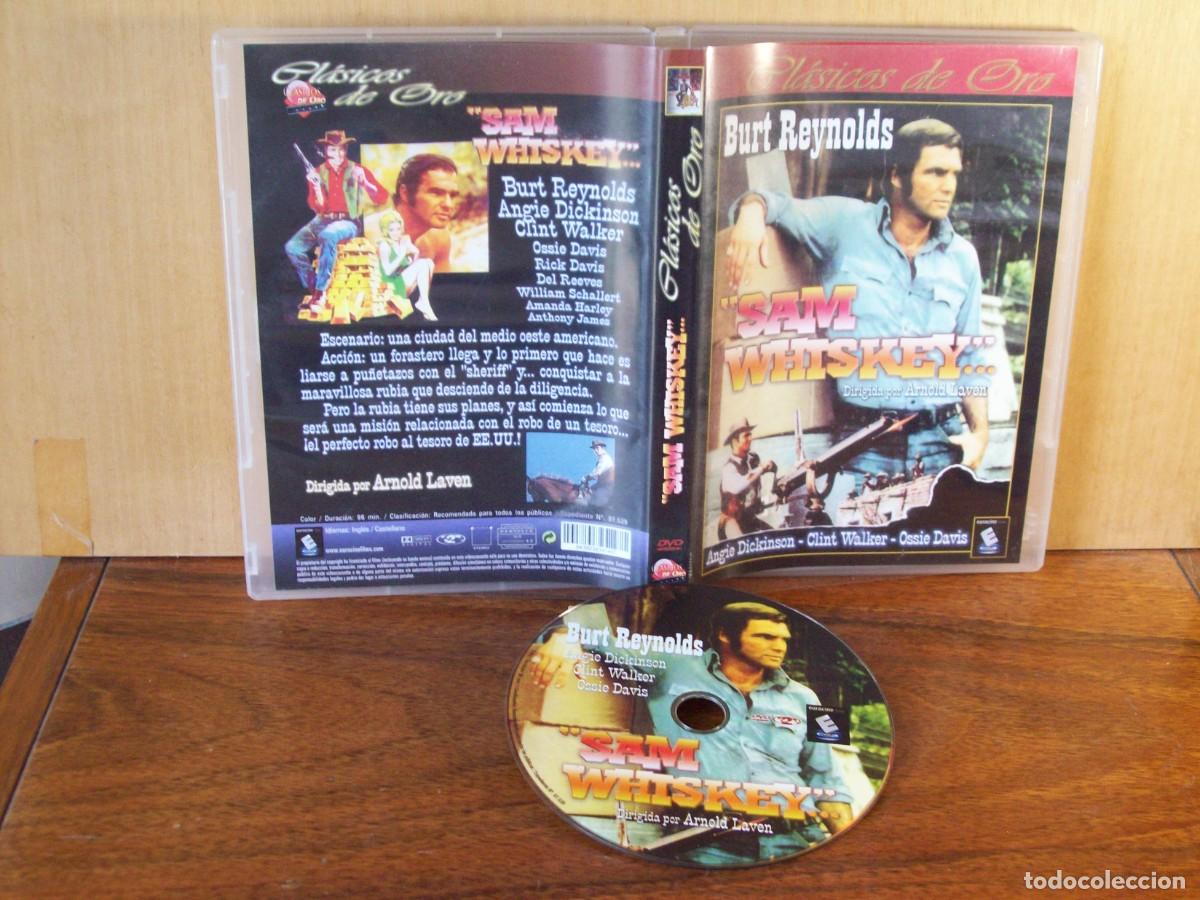 Cine: SAM WHISKEY - BURT REYNOLDS - ANGIE DICKINSON - CLINT WALKER - OSSIE DAVIS - DVD